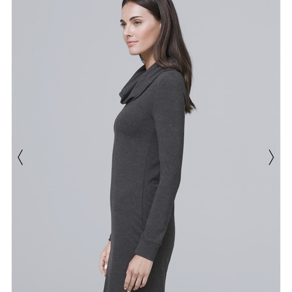 NWT White House Black Market cowl neck shift dress - Picture 3 of 7